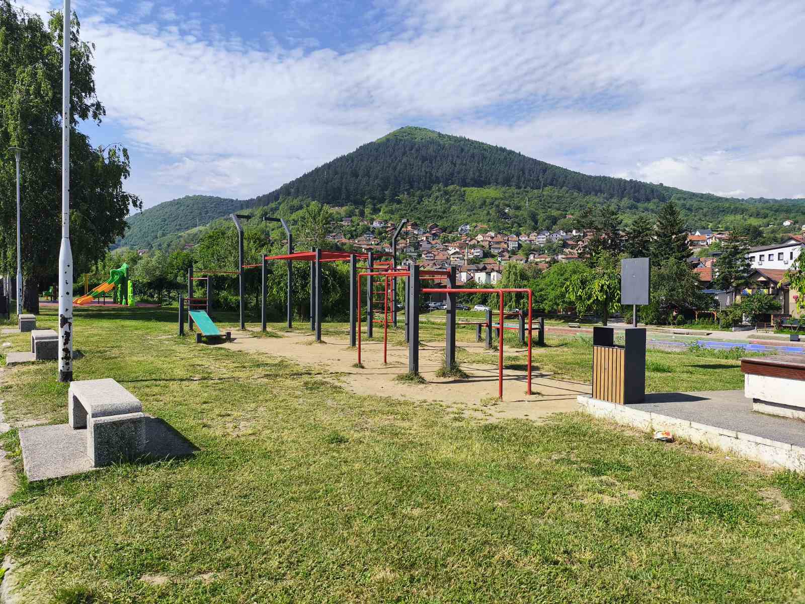 Street Workout Park Calisthenics Equipment