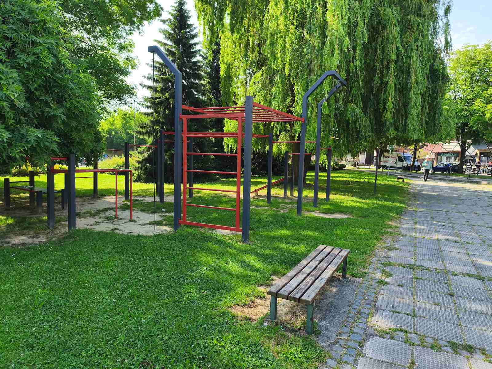 Fitness Park Bars and Training Area